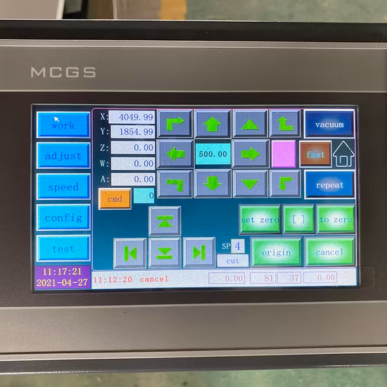 Macchina CNC Coltello oscillante digitale Spugna Gommapiuma Tagliatrice in pelle PVC Tagliatrice di tessuti Macchina tessile Produzione di macchine da taglio per tessuti