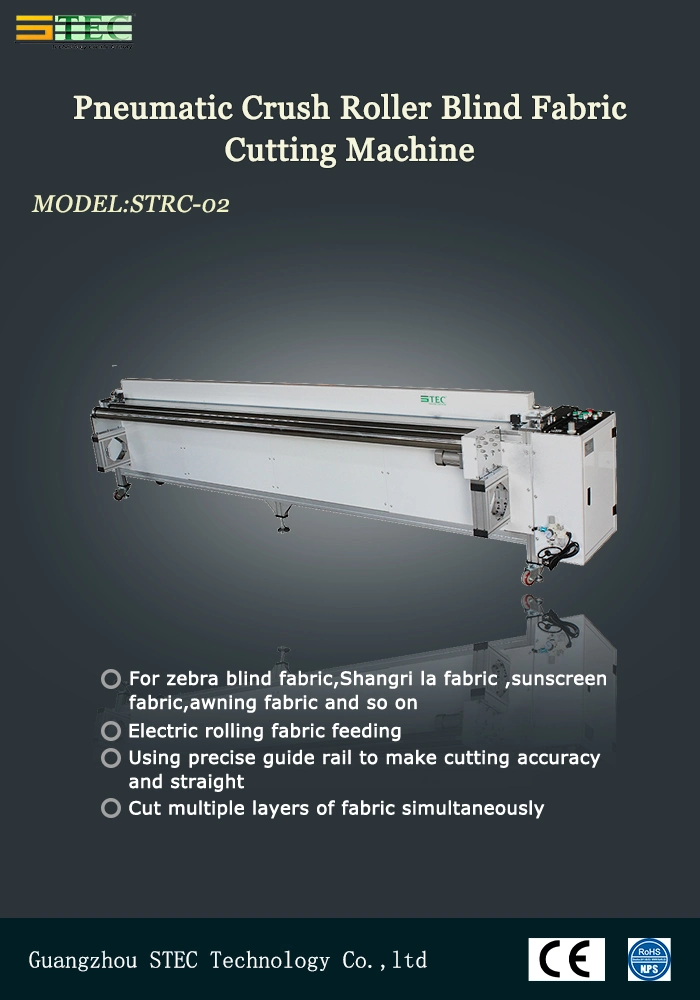 Good Performance Pneumatic Crush Roller Blind Cutting Machine