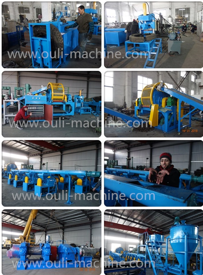 Skillful Manufacture Cutting Tire Machine for High Jump Mat