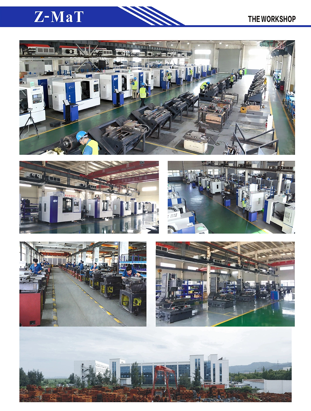 Dual Spindle Turning Lathe/CNC Turning Center/CNC Lathe Machine for Metal Cutting with Driven Tool Turret Y axis Z-MaT DT500E-S